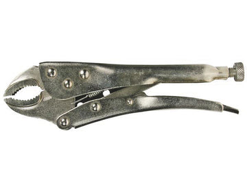 Pince etau metallique 250mm outillage a main outil en acier forge hp16 perel ECLATS DESTOCKAGE