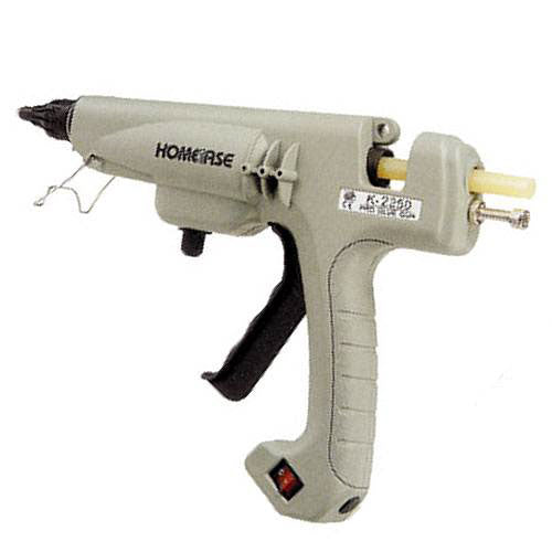 Pistolet a colle 220v reglable 11mm 80w ougl-k2250 industriel temperature reglable support integre K-2250 homecase ECLATS DESTOCKAGE