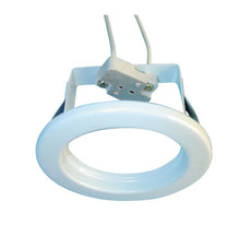 Plafonnier spot eclairage 12v encastre rond pour mr16 gu5.3 lumiere plafond basse tension electrique