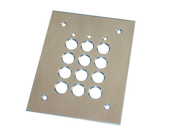 Plaque encastrement 91A pour clavier alarme ax441 plaques encastrement pour claviers alarmes - ECLATS DESTOCKAGE