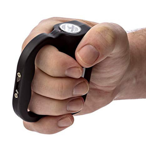 Poing américain électrique 3 doigts knuckler tw-1701 rechargeable usb sef defense protection arc electrique anti agression ECLATS DESTOCKAGE
