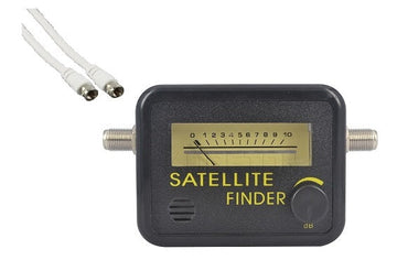 Pointeur finder satellite 950 2050 mhz + cable coaxial 75 ohm 1.5m fiche male ECLATS DESTOCKAGE