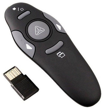 Pointeur laser 2.4ghz avec télécommande usb sept boutons sans fil pour présentation powerpoint ECLATS DESTOCKAGE