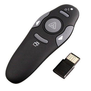 Pointeur laser usb avec télécommande 7 boutons pour présentation power point sans fil 2.4ghz ECLATS DESTOCKAGE