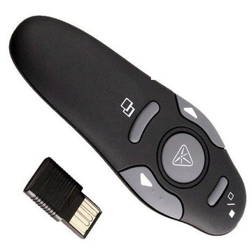 Pointeur usb laser avec télécommande 2.4ghz sept boutons sans fil pour présentation powerpoint ECLATS DESTOCKAGE