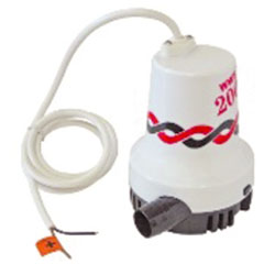 Pompe 12v de cale 2000 gph bateaux vide cave 8400l/h elpm4453 aspiration eau ECLATS DESTOCKAGE
