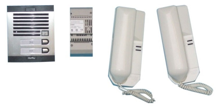 Portier audio 2 combines interphone immeuble collectif ECLATS DESTOCKAGE