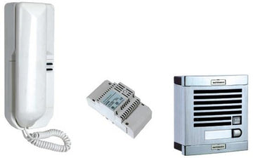 Portier phonique 1bp interphone portier audio villa (câble à rajouter) ECLATS DESTOCKAGE