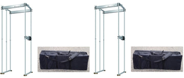 2 Portiques de securite portable demontable detection metal ts1210 metaux alarme comptage ECLATS DESTOCKAGE