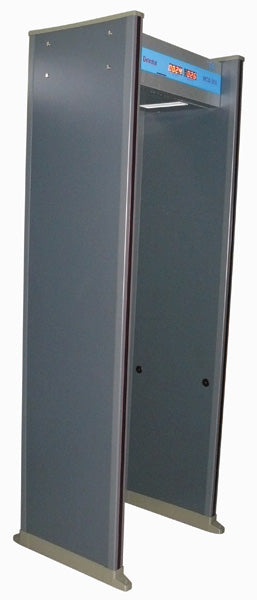 Portique detecteur metaux 6 zone etanche pour exterieur aeroport comptage securite exposition cirque ECLATS DESTOCKAGE