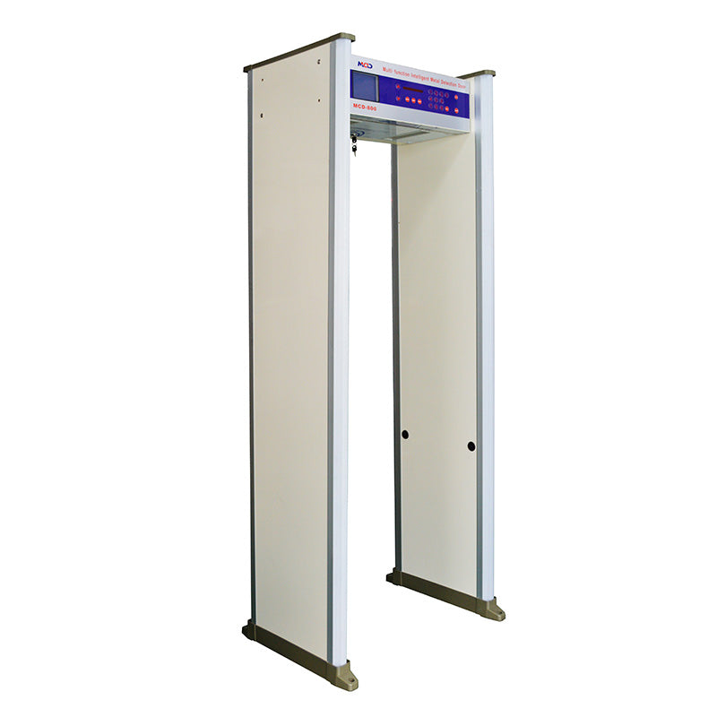 Portique detection metal 8 zones etanche gare grand magasin metro aeroport securite ecole ECLATS DESTOCKAGE