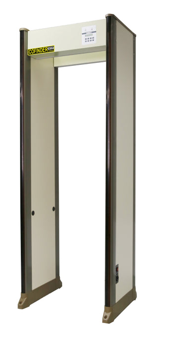 Portique securite detecteur de metaux 33 zones PD2000 aeroport banque hopital gare magasin ECLATS DESTOCKAGE