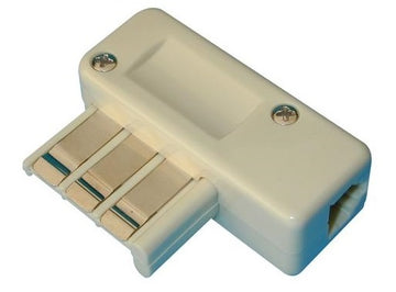 Prise de telephone mâle usa 6 plots adaptateur convertisseur fiche us amerique tcf7 - ECLATS DESTOCKAGE