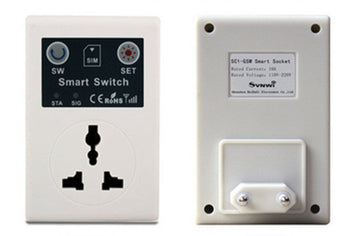 Prise interrupteur gsm télécommande par appel telephonique ou un SMS pour allumer la lumiere ECLATS DESTOCKAGE