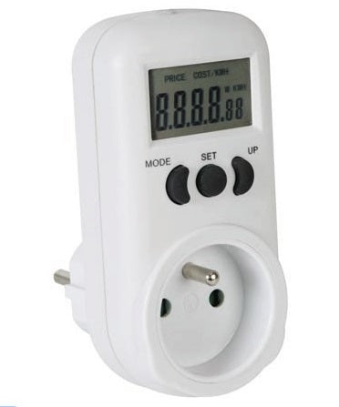 Prise mesureur energie wattmètre controleur consommation controle puissance ECLATS DESTOCKAGE