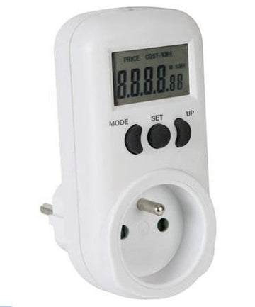 Prise mesureur energie wattmètre controleur consommation controle puissance ECLATS DESTOCKAGE