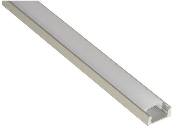 Profile en aluminium chlap8 pour eclairage lumiere led slim 2m ECLATS DESTOCKAGE