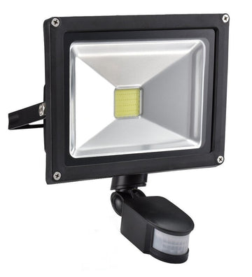 Projecteur etanche a led spot smd 30w radar détecteur présence 220v lumière extérieur ECLATS DESTOCKAGE
