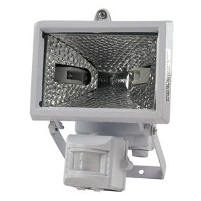Projecteur halogène 150 watts avec détecteur de mouvement ECLATS DESTOCKAGE