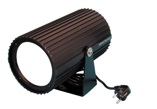 Projecteur lampe infrarouge etanche 60/120m 220v 230vca 250w eclairage surveillance video ECLATS DESTOCKAGE