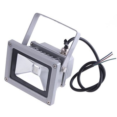 Projecteur led spot 10w90w rgb rouge vert jaune bleu 110v 220v extérieur étanche ip65 télécommande ECLATS DESTOCKAGE