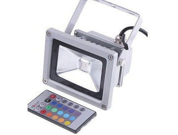 Projecteur led spot rgb 10w80w rouge vert jaune bleu 110v 220v ECLATS DESTOCKAGE