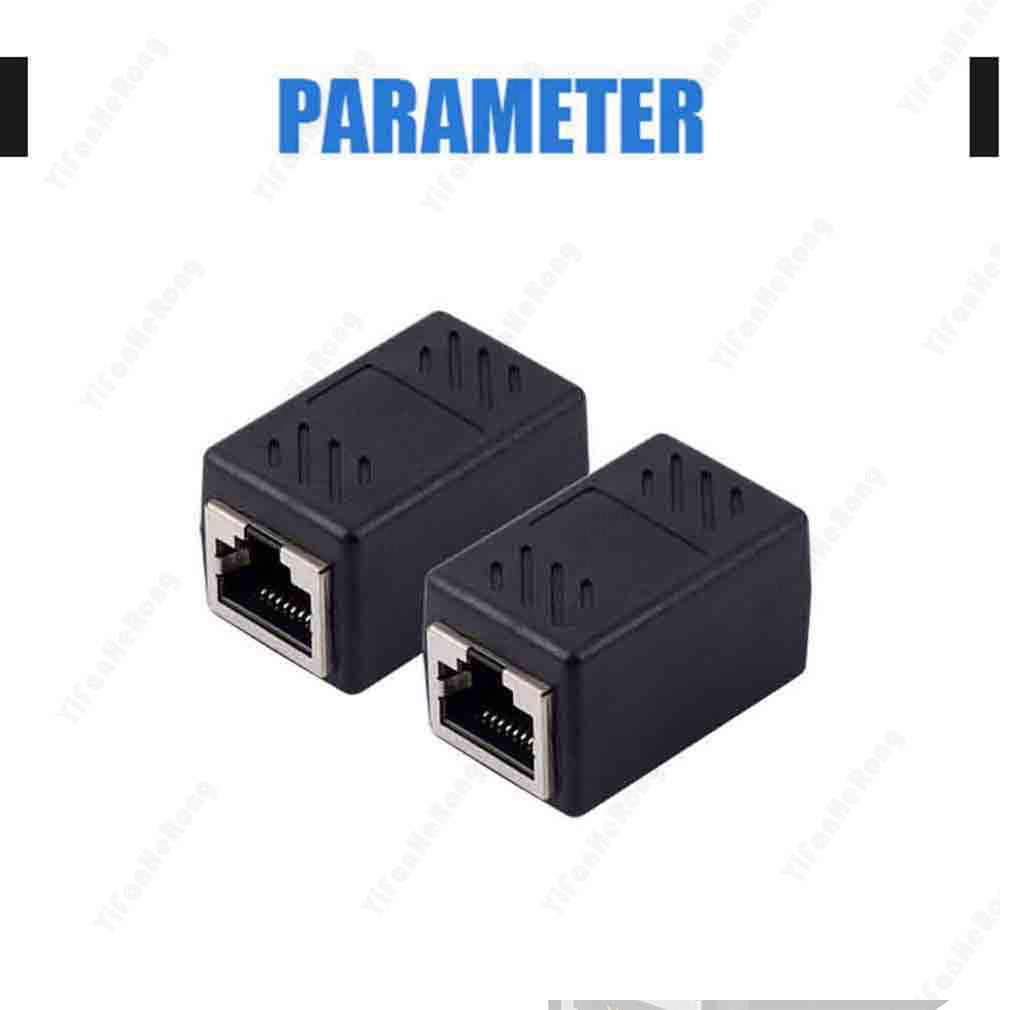Prolongateur 8p8c coupleur femelle femelle adaptateur raccord tcu3 rj45 ECLATS DESTOCKAGE