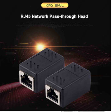 Prolongateur 8p8c rj45 coupleur femelle femelle adaptateur raccord tcu3 ECLATS DESTOCKAGE