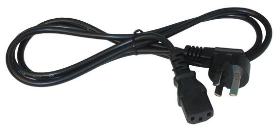 Prolongateur electrique 2m 3x1.5mm² cordon cable secteur m/ femelle iec usa ordinateur pc ecran ECLATS DESTOCKAGE