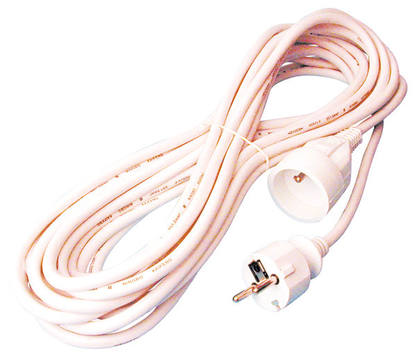 Prolongateur rallonge electrique 10m en 3x1.5mm² 10/16a cordon secteur cpho510m ec10 net10fw ECLATS DESTOCKAGE