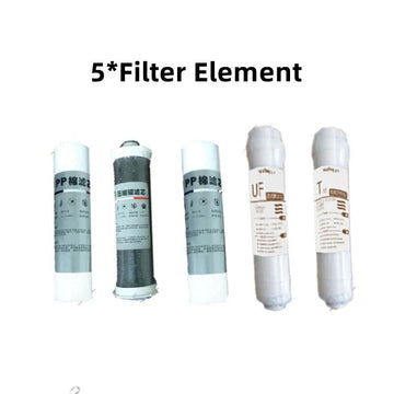 Lot de 5 filtres pour Purificateur eau filtre5 niveau 5 pour la maison ultrafiltration Eau Potable ECLATS DESTOCKAGE