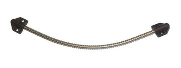 Raccord flexible chrome de porte pour cable alarme gaine metallique mpt30 ECLATS DESTOCKAGE