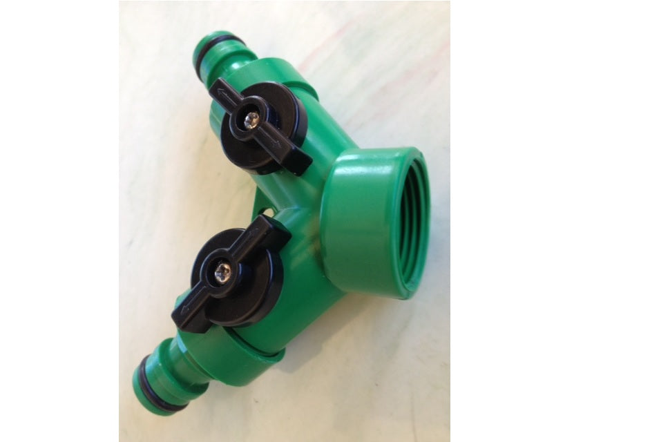 Raccord rapide clipsable connecteur pour double tuyau extensible hose8fr hose15fr hose23fr ECLATS DESTOCKAGE