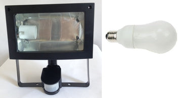 Radar spot eclairage detecteur mouvement ir st160a ampoule e27 220v economie énergie ECLATS DESTOCKAGE