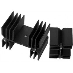Radiateur dissipateur alu type sp38 dim 62 x 43 x 38 mm to220  qusp38 ECLATS DESTOCKAGE