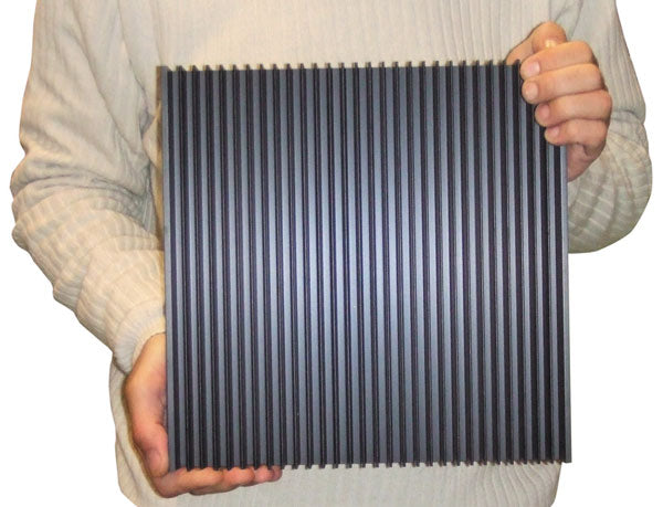 Radiateur pro dissipateur thermique 0.28°c w 300mm x 300mm x 40mm semelle 10mm qurapa8111300 ECLATS DESTOCKAGE