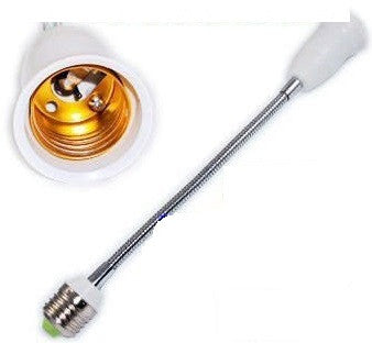 Rallonge 30cm douille orientable extension e27 male vers culot e27 femelle ampoule culot 12v 220v ECLATS DESTOCKAGE