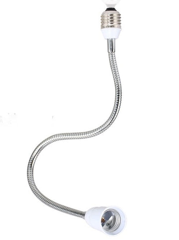 Rallonge 50cm douille orientable e27 male vers culot e27 femelle 12v 220v ECLATS DESTOCKAGE