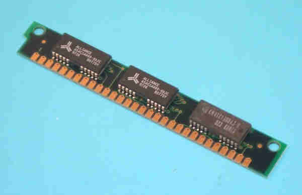 Ram simm 1 mega x 9 bit en 70ns bas profil - ECLATS DESTOCKAGE