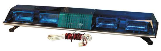 Rampe de 4 stroboscopes 12v bleu bleu ltf6000li pour vehicule automobile police securite ECLATS DESTOCKAGE