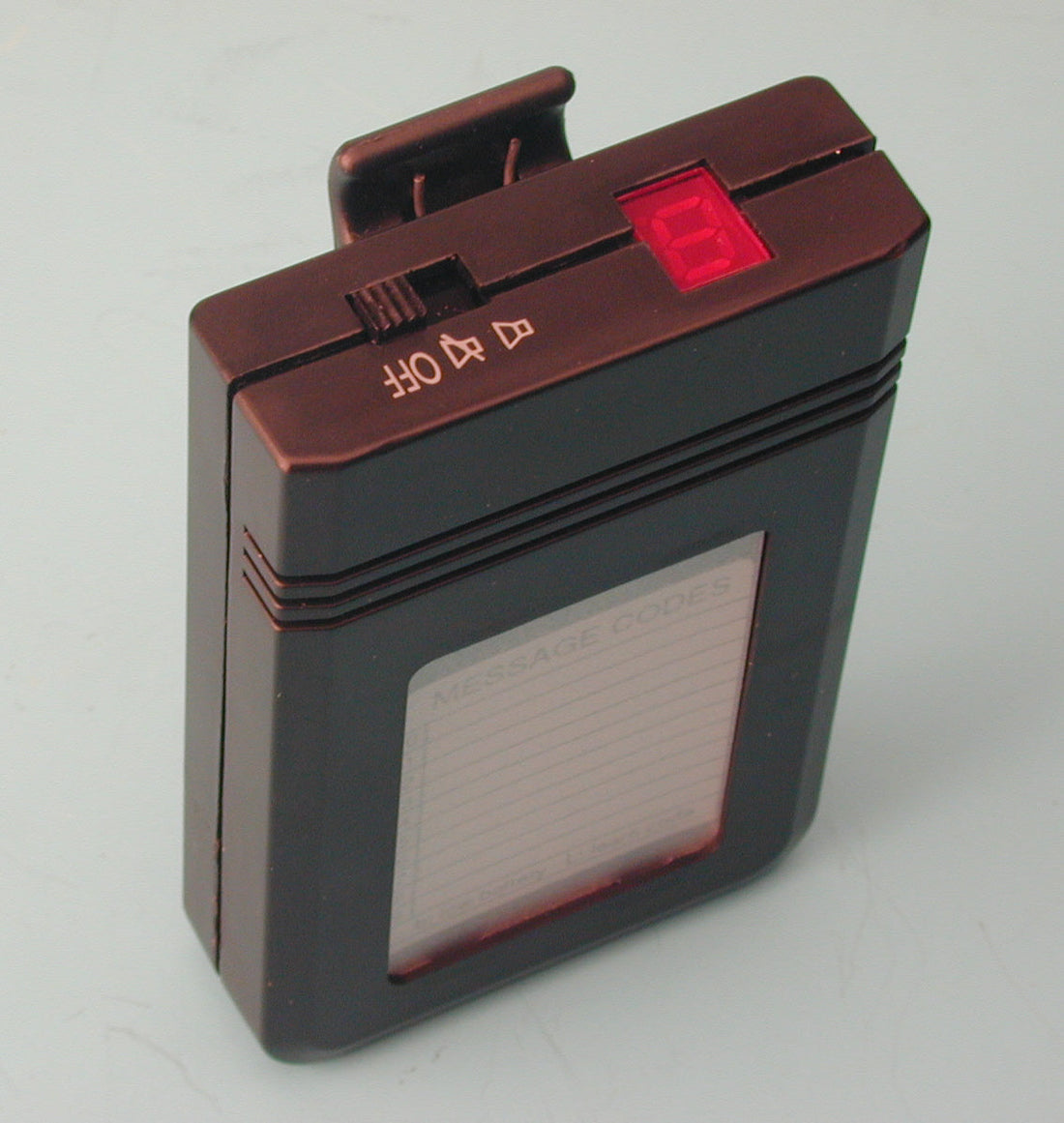 Recepteur pager 27mhz 1 canal vibreur pour ps02 psr03v récepteurs portable appel recherche personnes ECLATS DESTOCKAGE