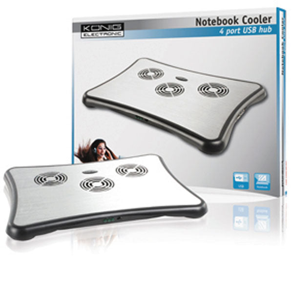 Refroidisseur pour ordinateur pc notebook könig cmp cooler107 ECLATS DESTOCKAGE