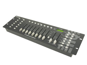 Régie lumière dmx 192 canaux son sono musique electronique velleman vdpc145 eclairage controleur ECLATS DESTOCKAGE