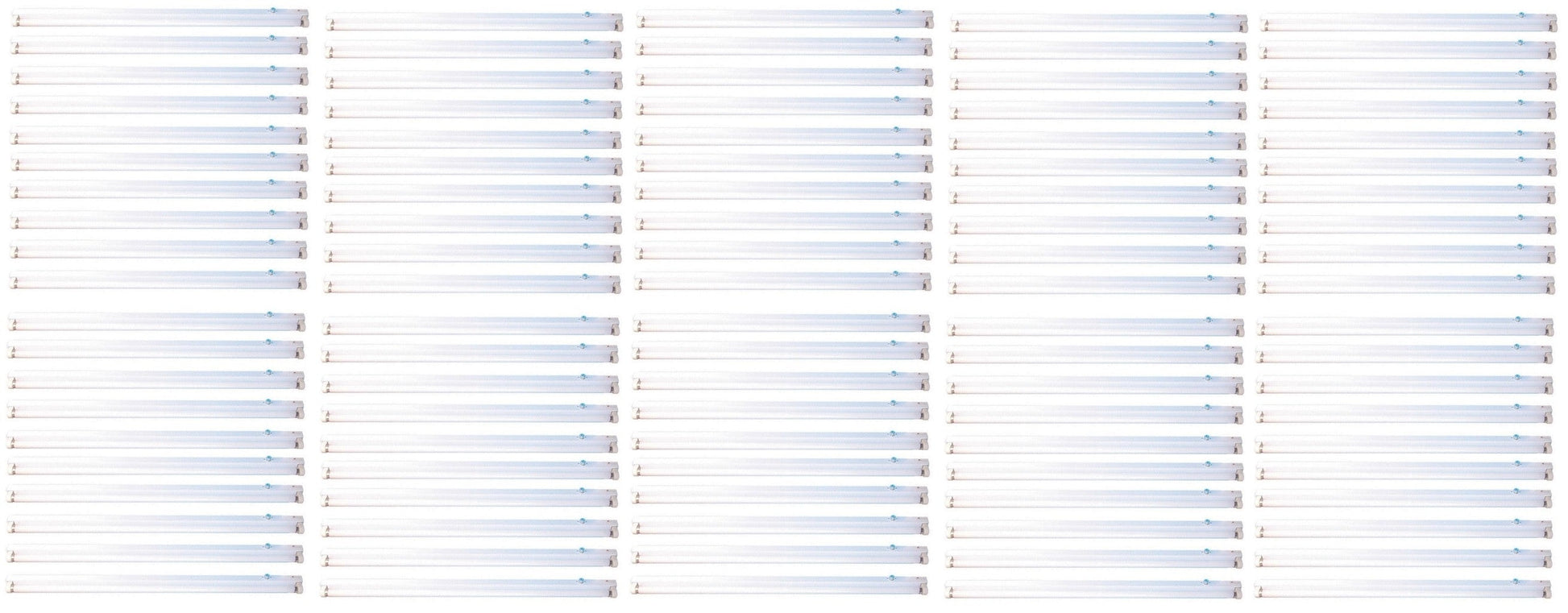 100 Reglette fluorescente 220v 36w tube fluo blanc 1.20m t8 eclairage lumiere blanc ECLATS DESTOCKAGE