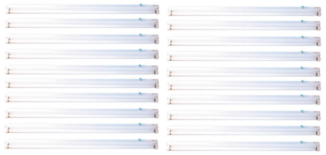 20 Reglette fluorescente 220v 36w tube fluo blanc 1.20m t8 eclairage lumiere blanc ECLATS DESTOCKAGE