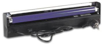 Reglette lumiere noire 15w lampe tube fluo uv ultraviolet armature 220v eclairage vdl15uv ECLATS DESTOCKAGE