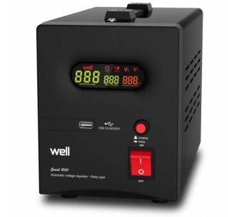 Régulateur de tension 1500VA AVR automatique uv33 stabilisateur secteur 220v Powerwalker AVR 1500 SIV FR ECLATS DESTOCKAGE