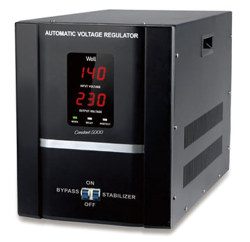 Regulateur secteur 110v 220v 5kw 3000w 4000w 5000w 5000va 23a stabilisateur tension 160v 240v ECLATS DESTOCKAGE