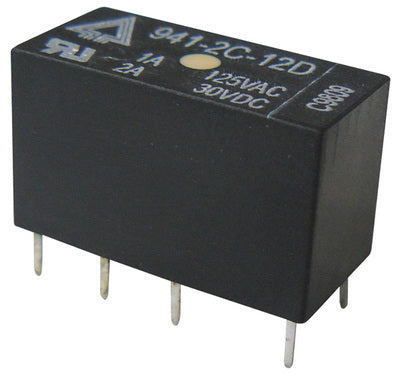 Relais 12v miniature 2 contacts no nf electrique 1a 2a 3a 12vcc 941 2c 12v dc nf 2no ECLATS DESTOCKAGE