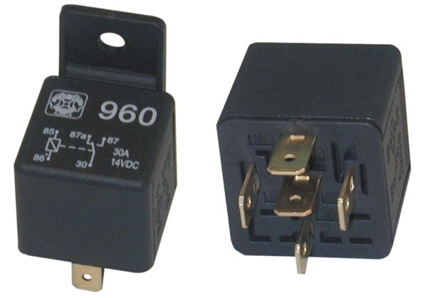 Relais 20a 30a 12v 1 contact no/nf 5 pin broches ru12301 ECLATS DESTOCKAGE